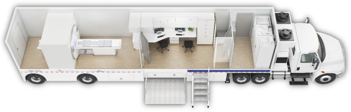 uMR 680 Mobile MRI unit